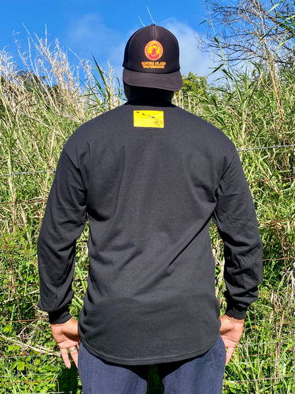 Long Sleeve Black Yellow