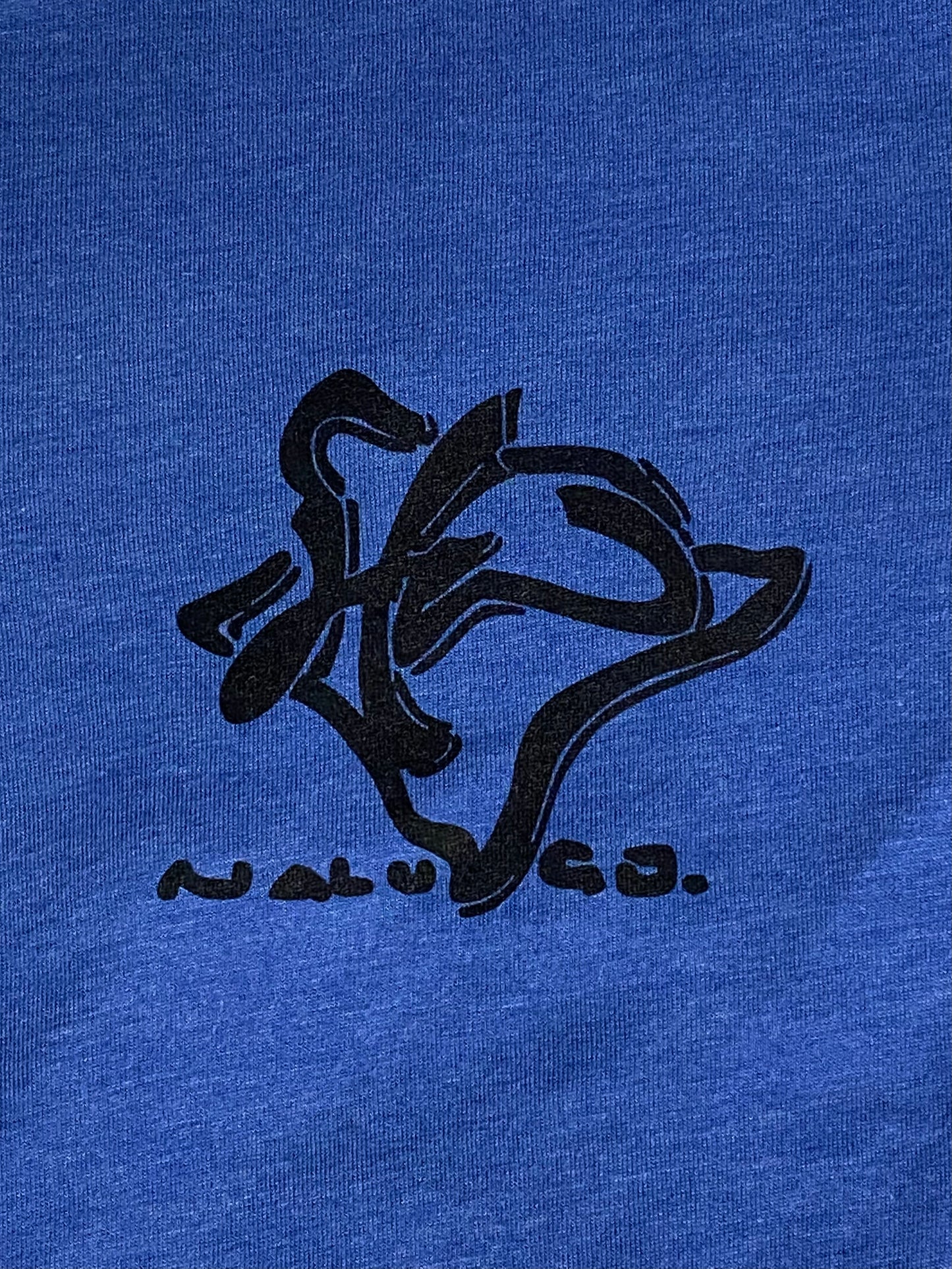 Tri Blend Tee Vintage Blue