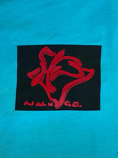 L.E. Tri Blend Tee NM Turquoise