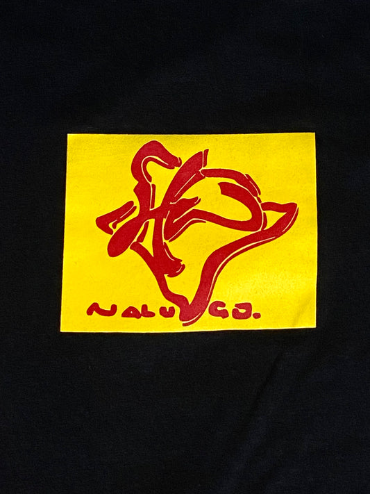 Tri Blend Tee Ali'i Black Red Yellow