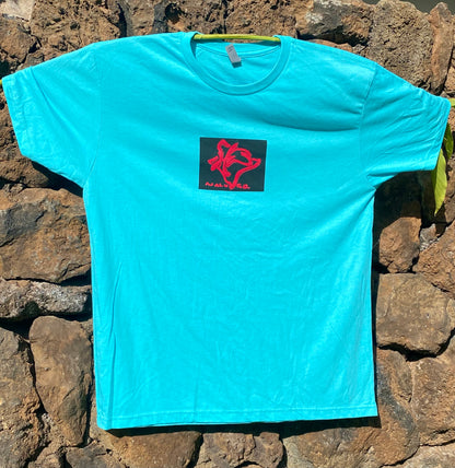 L.E. Tri Blend Tee NM Turquoise