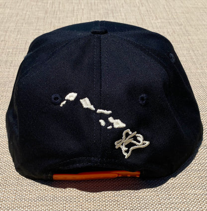 L.E. Embroidered Snapback Hat Ali'i